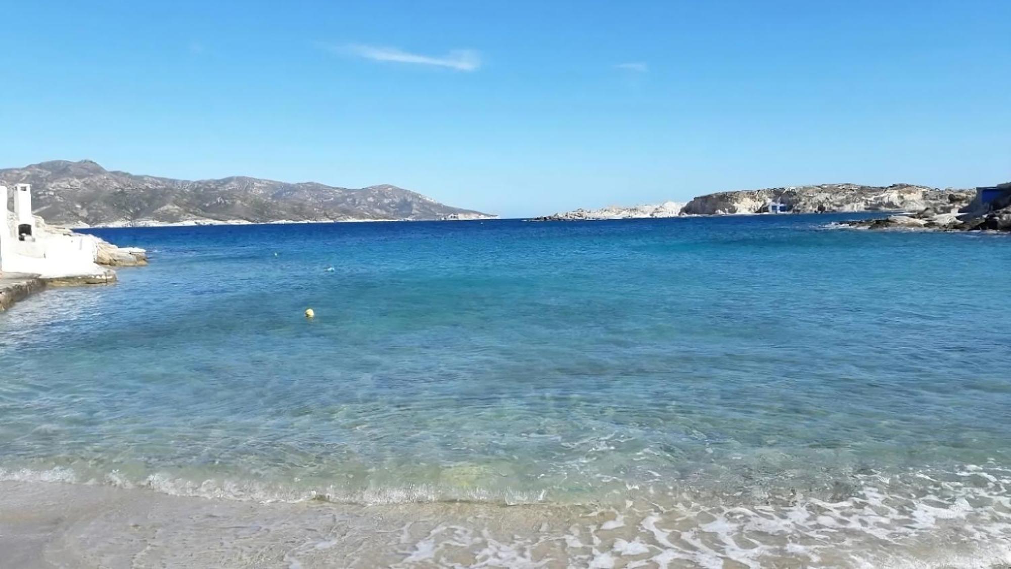Agios Nikolaos Beach House Kímolos Eksteriør bilde